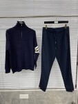 Sweaters Thom Wool High Neck Zip Ss2022