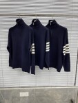 Sweaters Thom Wool High Neck Zip Ss2022