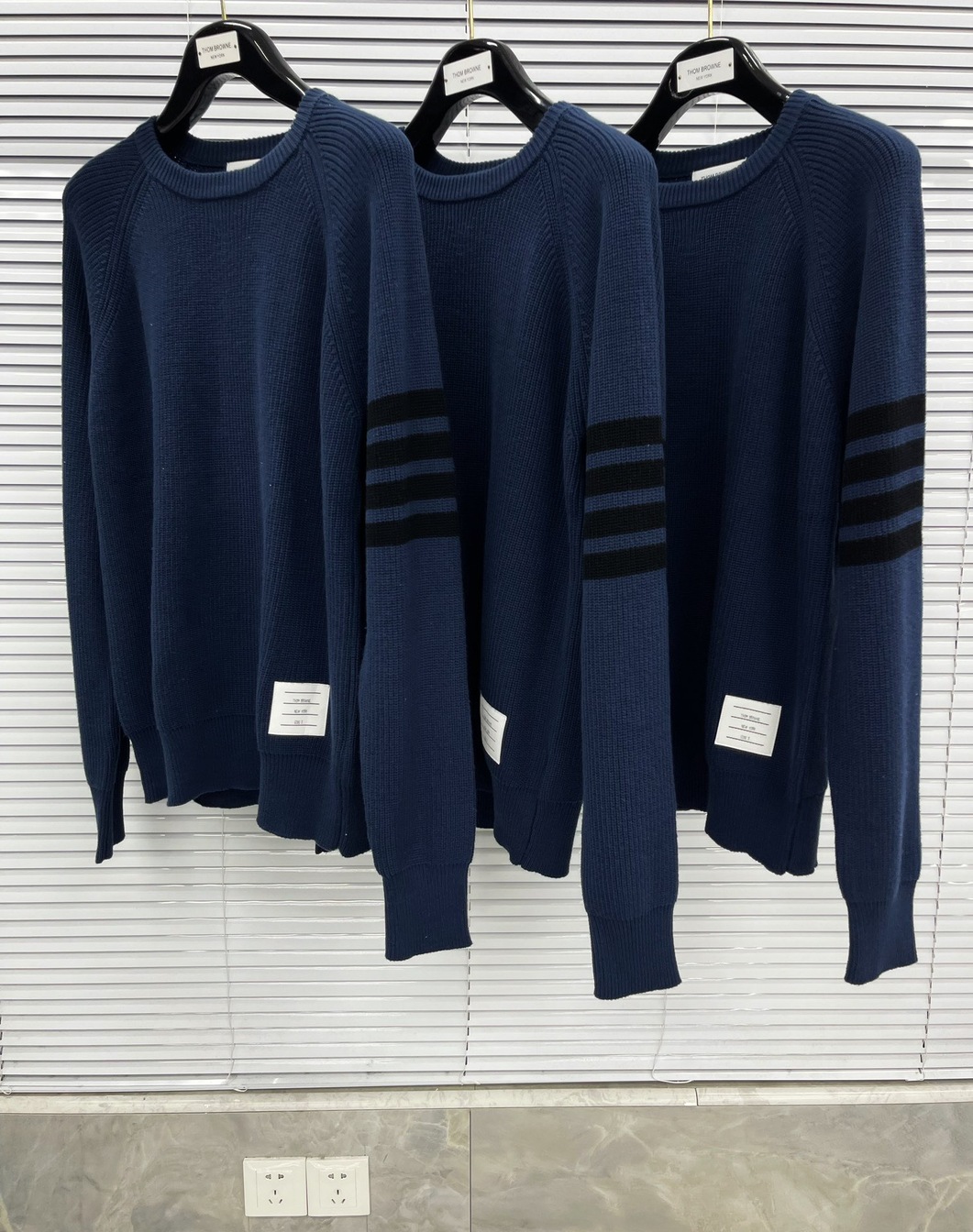 Sweaters Wool 4 Stripe Ss2022