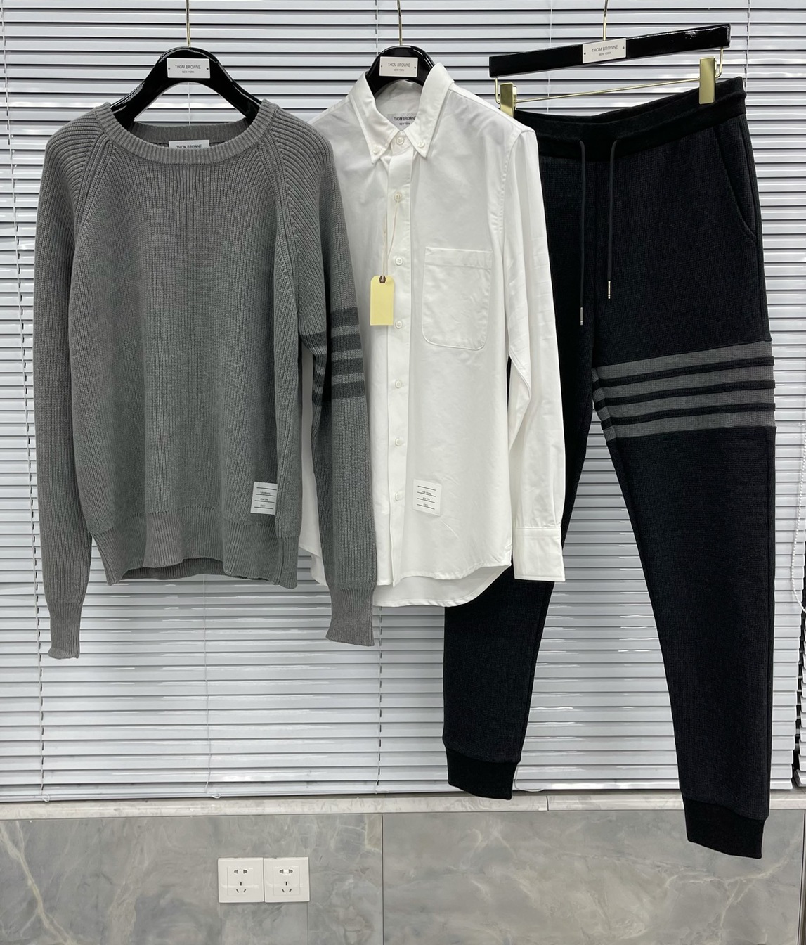 Sweaters Wool 4 Stripe Ss2022