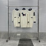 Thom Browne Women Dress Dog Stripe Ss2022
