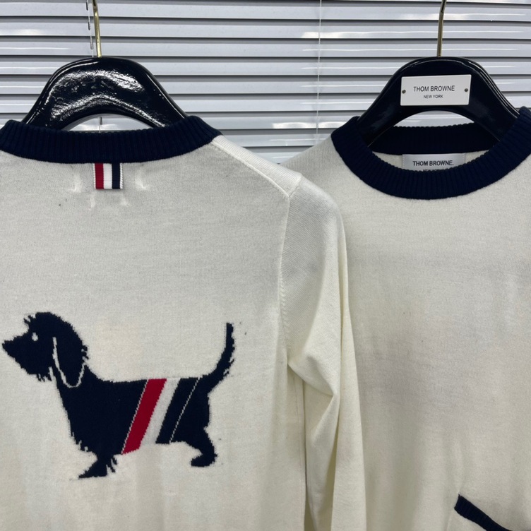 Thom Browne Women Dress Dog Stripe Ss2022