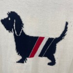 Thom Browne Women Dress Dog Stripe Ss2022