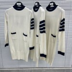 Thom Browne Women Dress Dog Stripe Ss2022