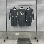 Thom Browne Women Dress Dog Stripe Ss2022