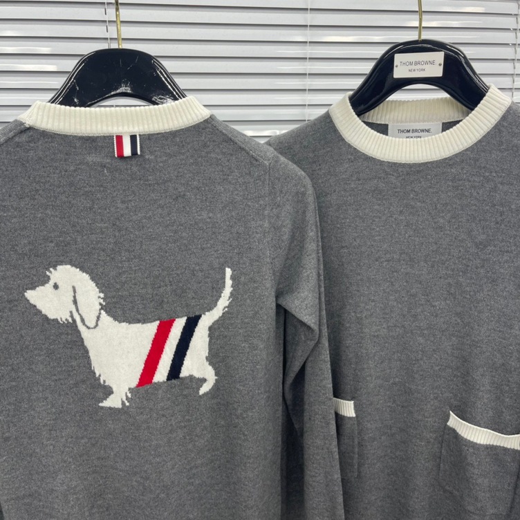 Thom Browne Women Dress Dog Stripe Ss2022