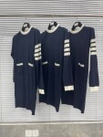 Thom Browne Women Dress Dog Stripe Ss2022