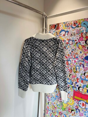 Cardigan Ysl Body Stripe White Ss2022