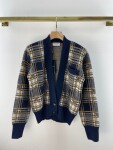 Cardigan Ysl Short Body Stripe Ss2022