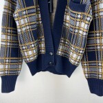 Cardigan Ysl Short Body Stripe Ss2022
