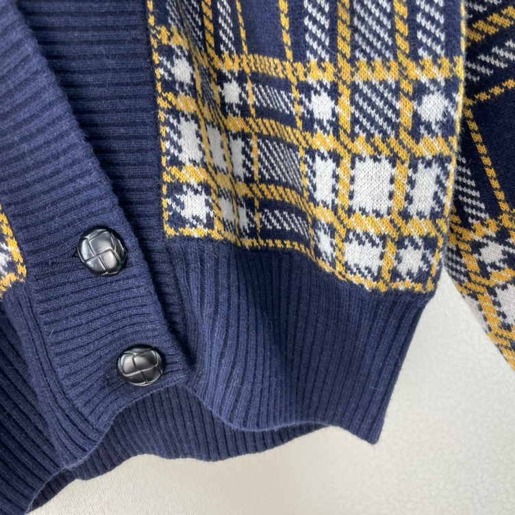 Cardigan Ysl Short Body Stripe Ss2022