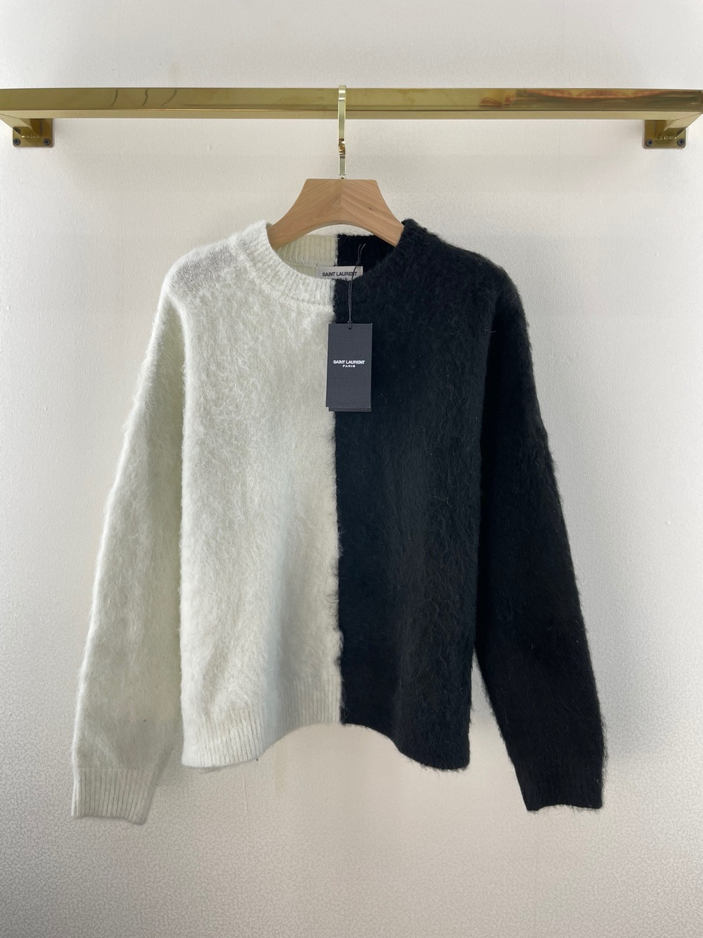Sweaters Ysl Two Sided Ss2022