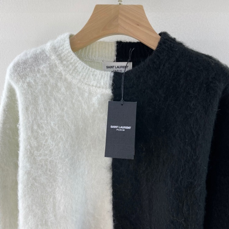 Sweaters Ysl Two Sided Ss2022