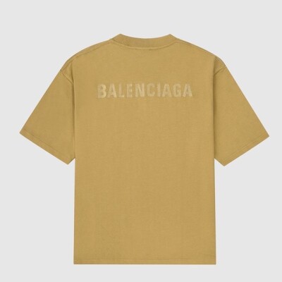 Tee Balen Back Logo Brown Ss2022