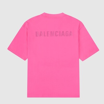 Tee Balen Back Logo Pink Lightly Ss2022