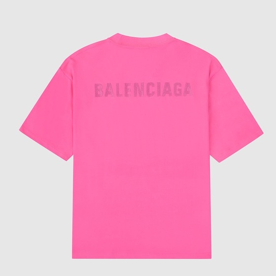 Tee Balen Back Logo Pink Lightly Ss2022