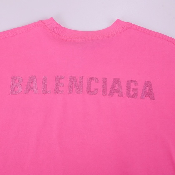 Tee Balen Back Logo Pink Lightly Ss2022