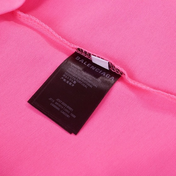 Tee Balen Back Logo Pink Lightly Ss2022
