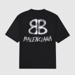 Tee Balen Logo Print Black Ss2022