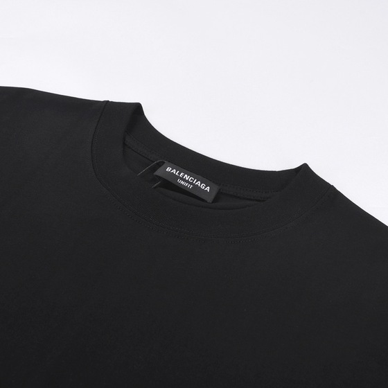 Tee Balen Logo Print Black Ss2022