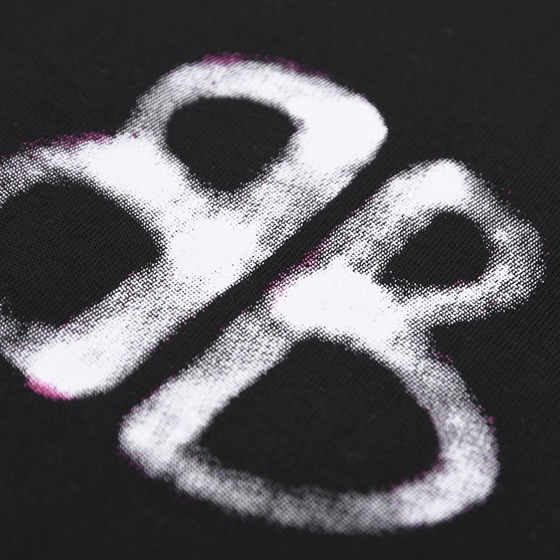 Tee Balen Logo Print Black Ss2022