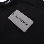 Tee Balen Logo Print Black Ss2022