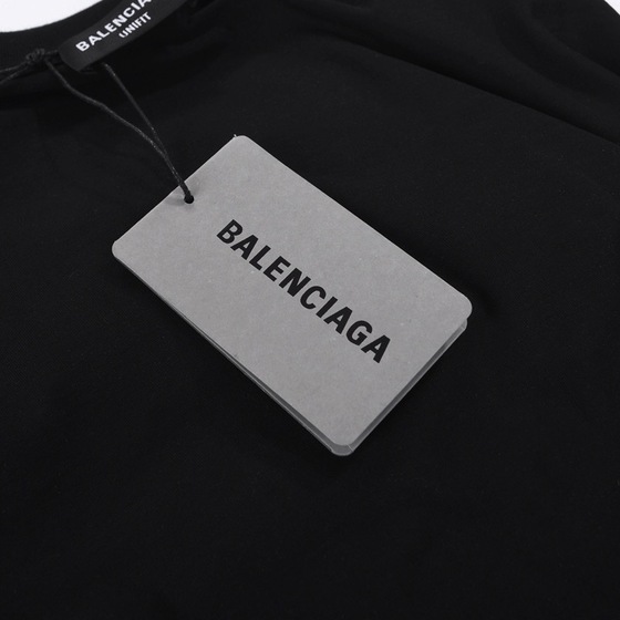 Tee Balen Logo Print Black Ss2022