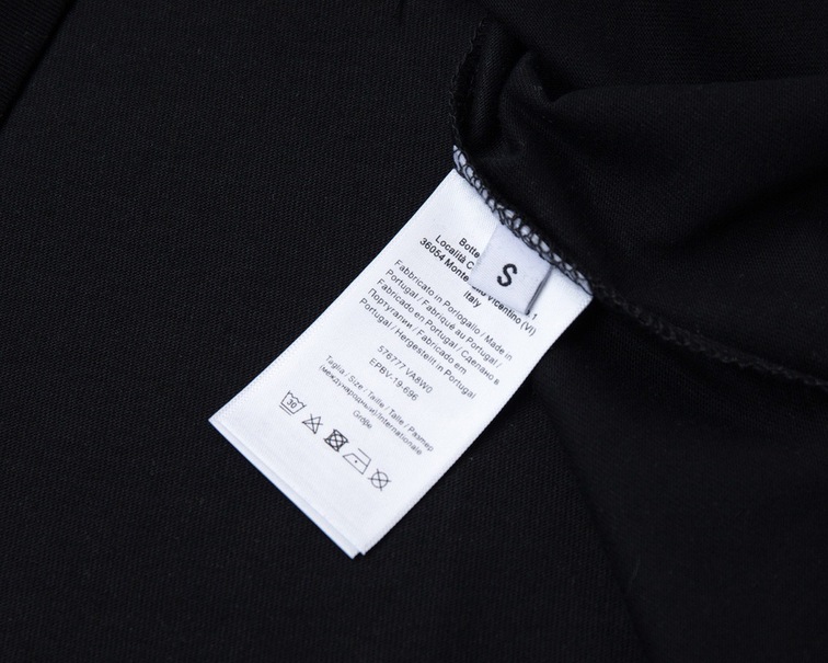 Tee Botega Double Flanel Black Ss2022