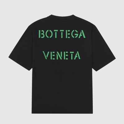 Tee Bottega Back Letter Black Ss 2022
