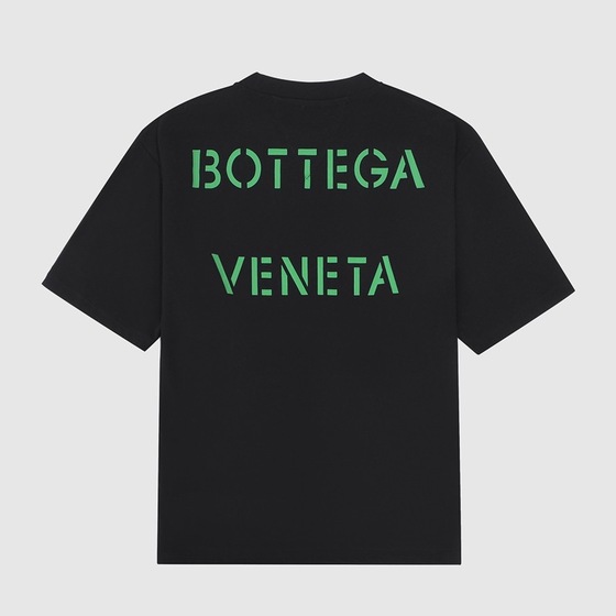 Tee Bottega Back Letter Black Ss 2022