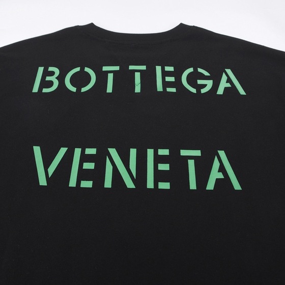 Tee Bottega Back Letter Black Ss 2022