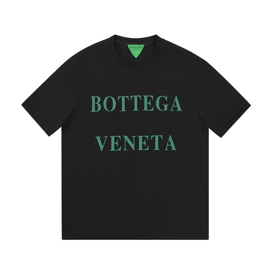 Tee Bottega Letter Black Ss 2022