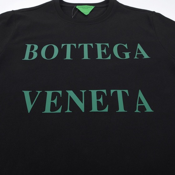 Tee Bottega Letter Black Ss 2022
