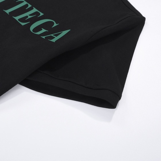 Tee Bottega Letter Black Ss 2022