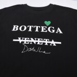 Tee Bottega Letter Cancel Black Ss 2022