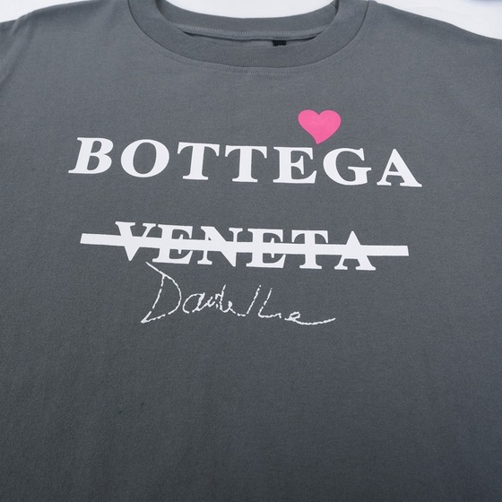 Tee Bottega Letter Cancel Gray Ss 2022