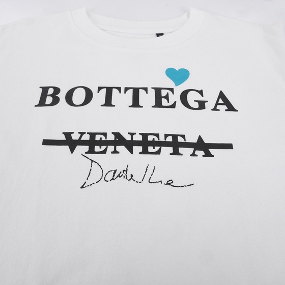 Tee Bottega Letter Cancel White Ss 2022