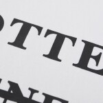 Tee Bottega Letter Cancel White Ss 2022