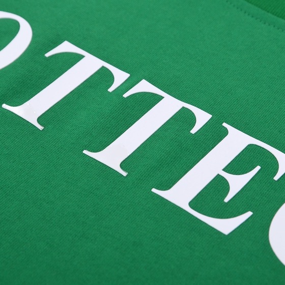 Tee Bottega Letter Green Ss 2022