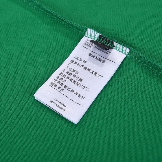Tee Bottega Letter Green Ss 2022
