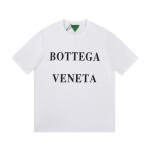 Tee Bottega Letter White Ss 2022
