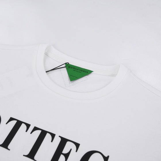 Tee Bottega Letter White Ss 2022