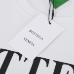 Tee Bottega Letter White Ss 2022