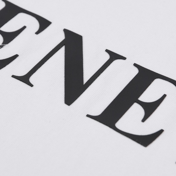 Tee Bottega Letter White Ss 2022