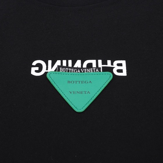 Tee Bottega Mini Logo Black Ss 2022