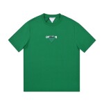 Tee Bottega Mini Logo Green Ss 2022