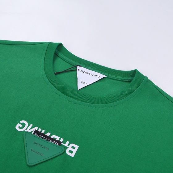Tee Bottega Mini Logo Green Ss 2022