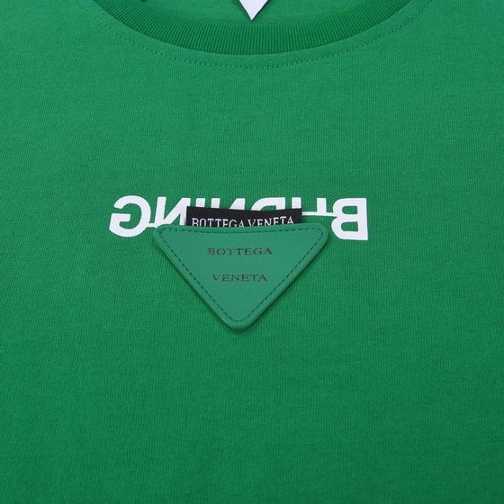 Tee Bottega Mini Logo Green Ss 2022