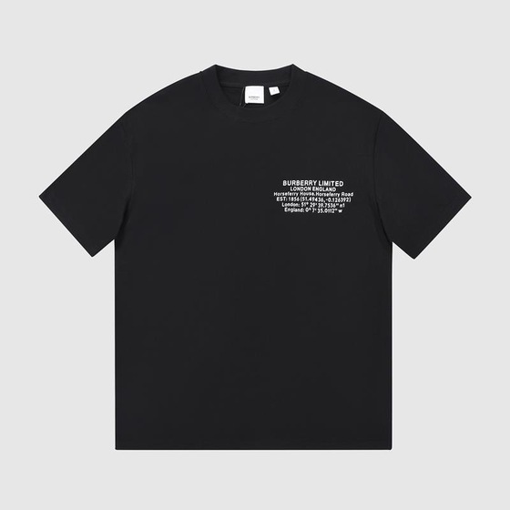 Tee Bbr Letter Black Ss2022