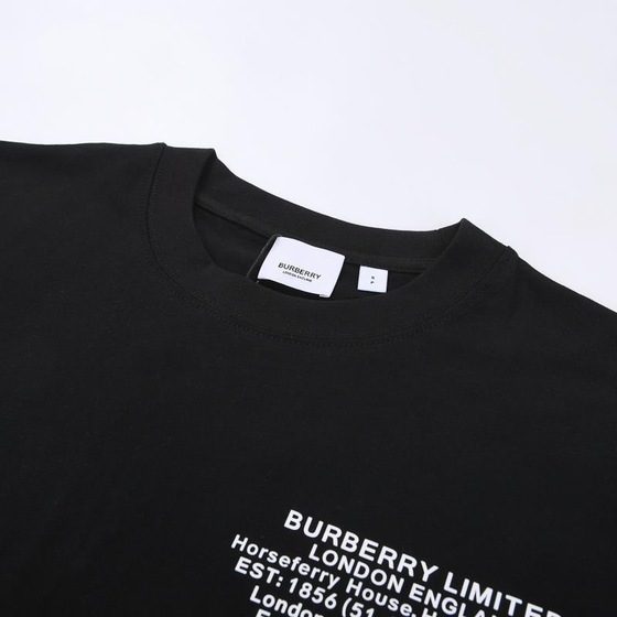 Tee Bbr Letter Black Ss2022